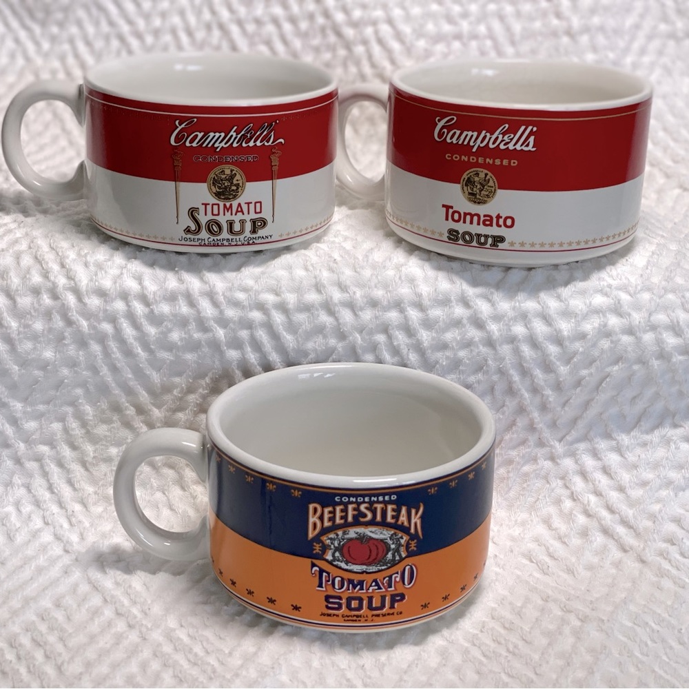 Vintage Campbell’s Tomato Soup Mug Set of 3